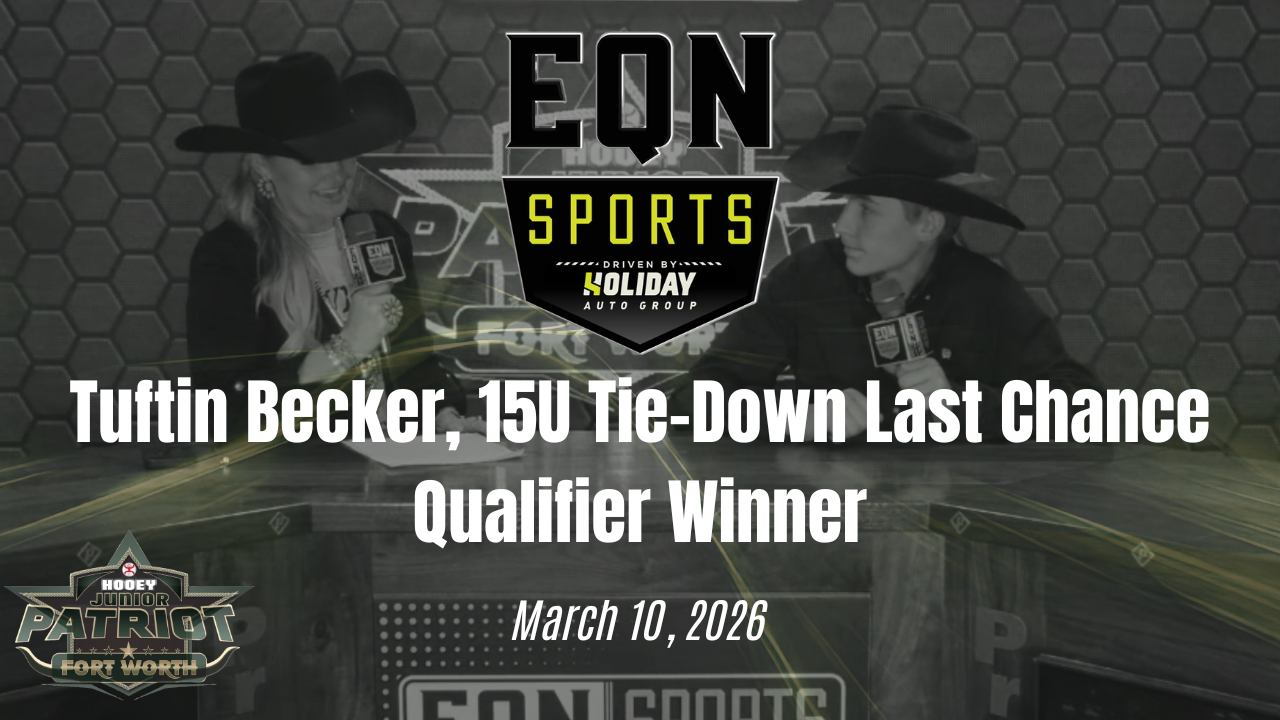 Tuftin Becker, 15U Tie-Down LCQ Winner | EQN Sports | Patriot Event | 3/10/26