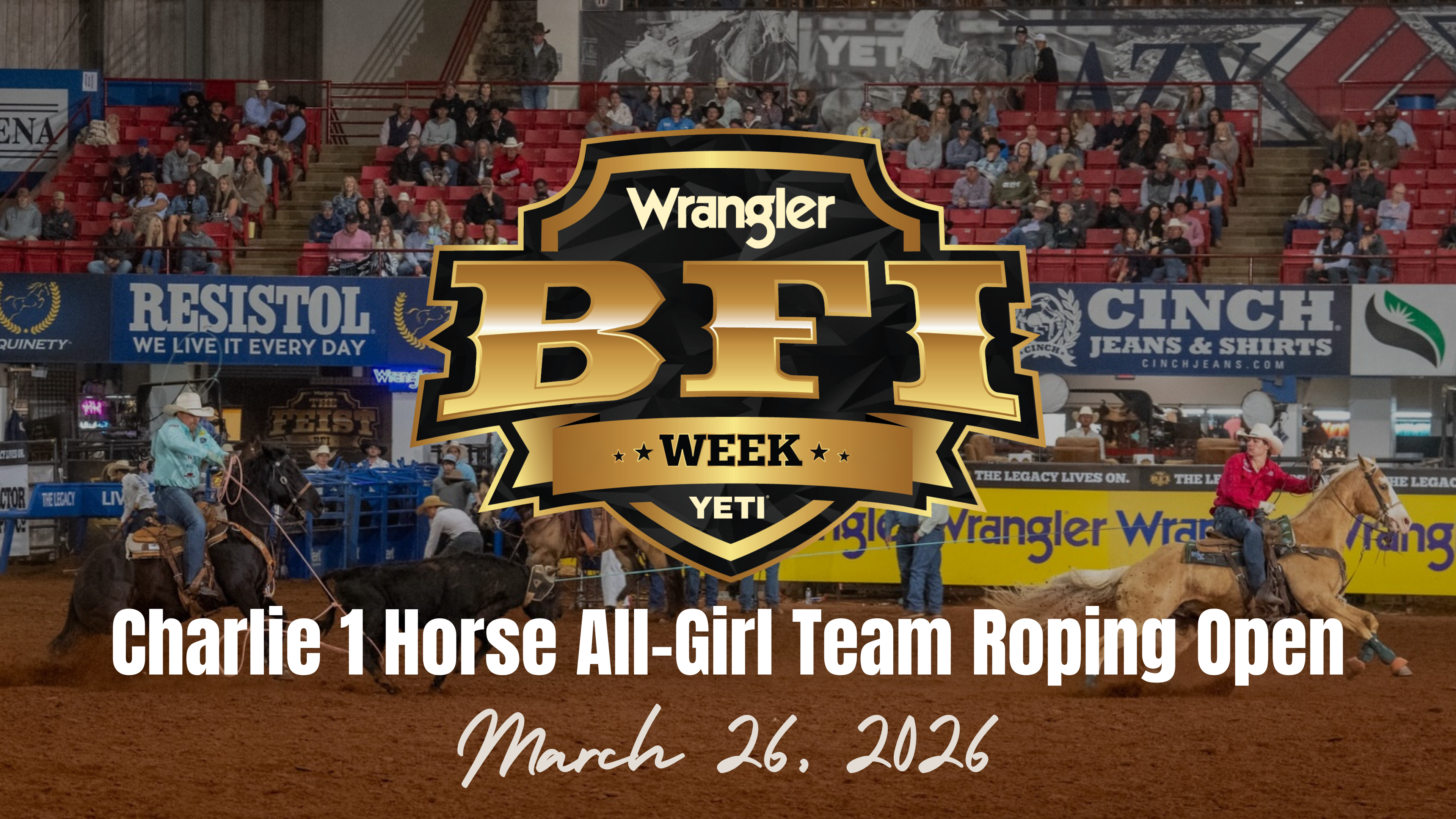 Charlie 1 Horse All-Girl Team Roping ...