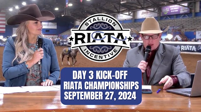 Day 3 Kick-Off | Riata Championships ...