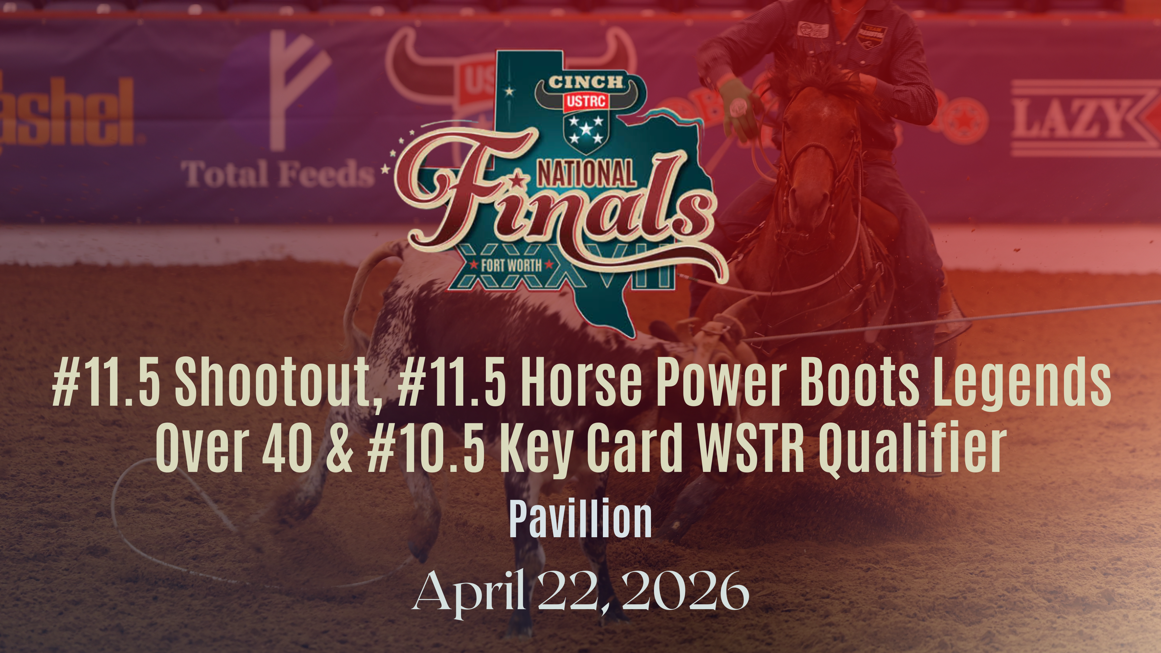 11.5, 11.5 Legends & 10.5 Key Card | USTRC Cinch NFTR | Pavillion | 4/22/26
