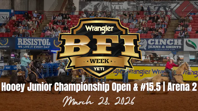 Hooey Junior Championship Open & #15....