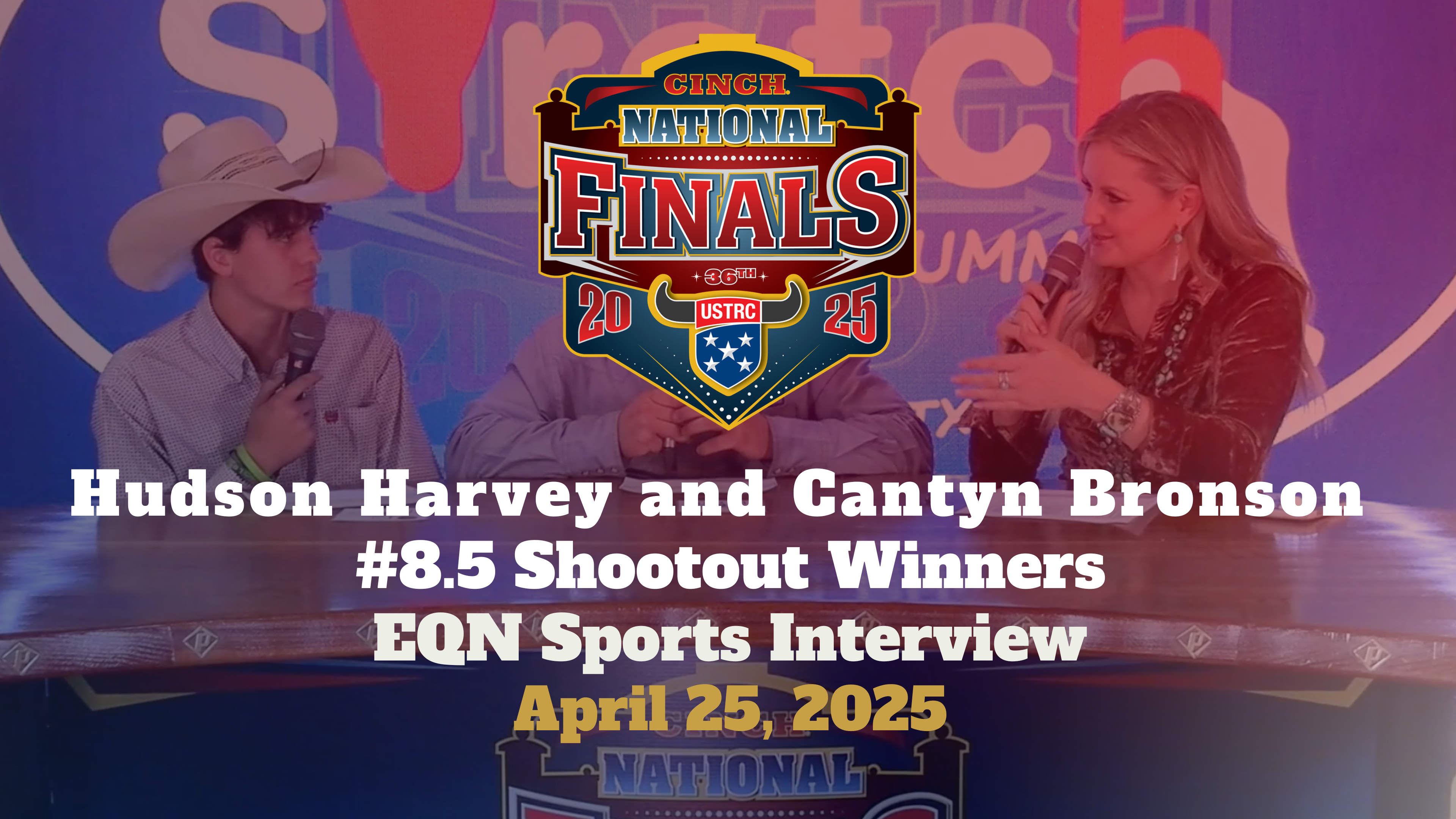 Hudson Harvey and Cantyn Bronson, #8.5 Shootout Winners | USTRC NFTR | 4/25/25