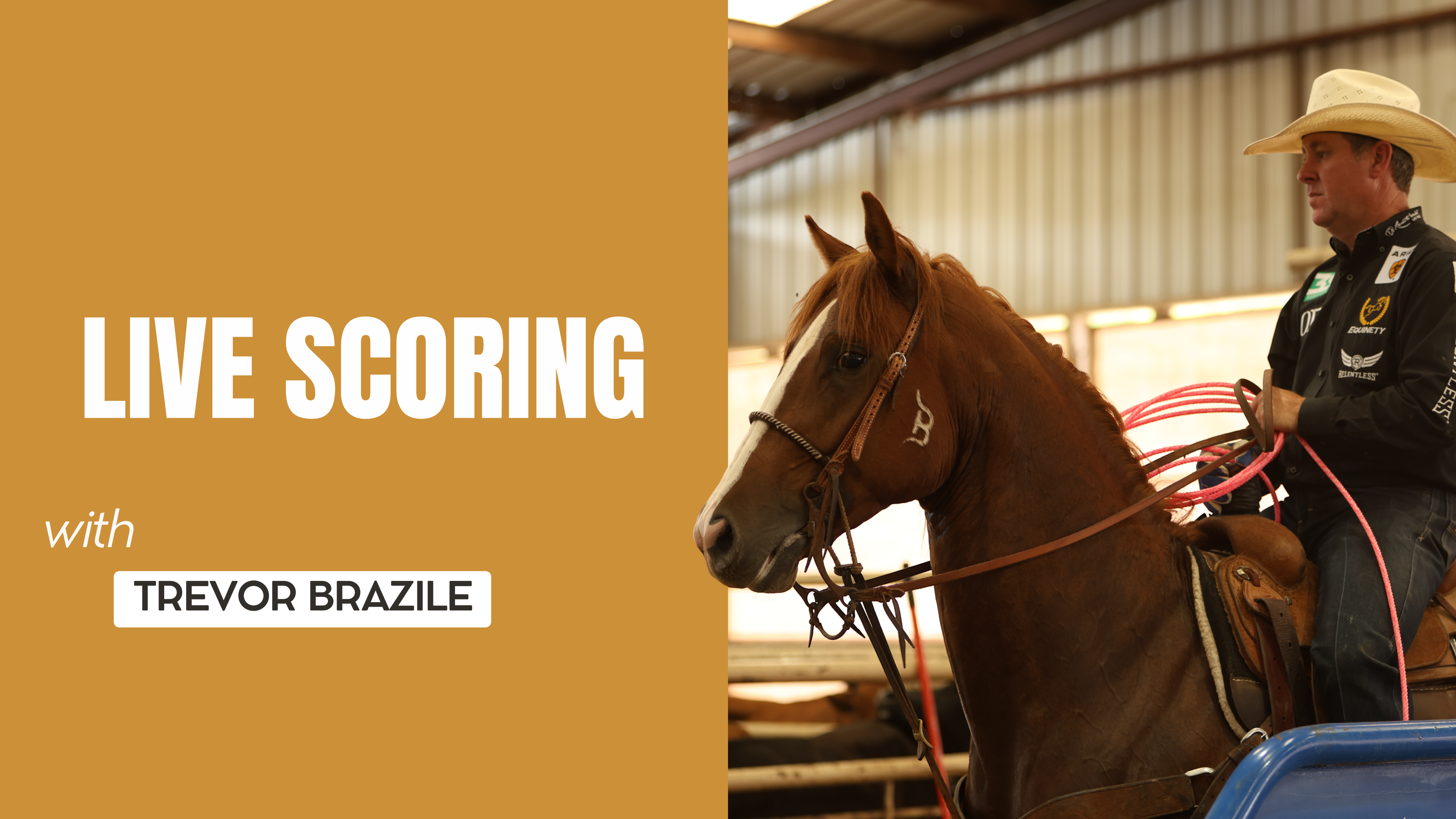Live Scoring with Trevor Brazile 