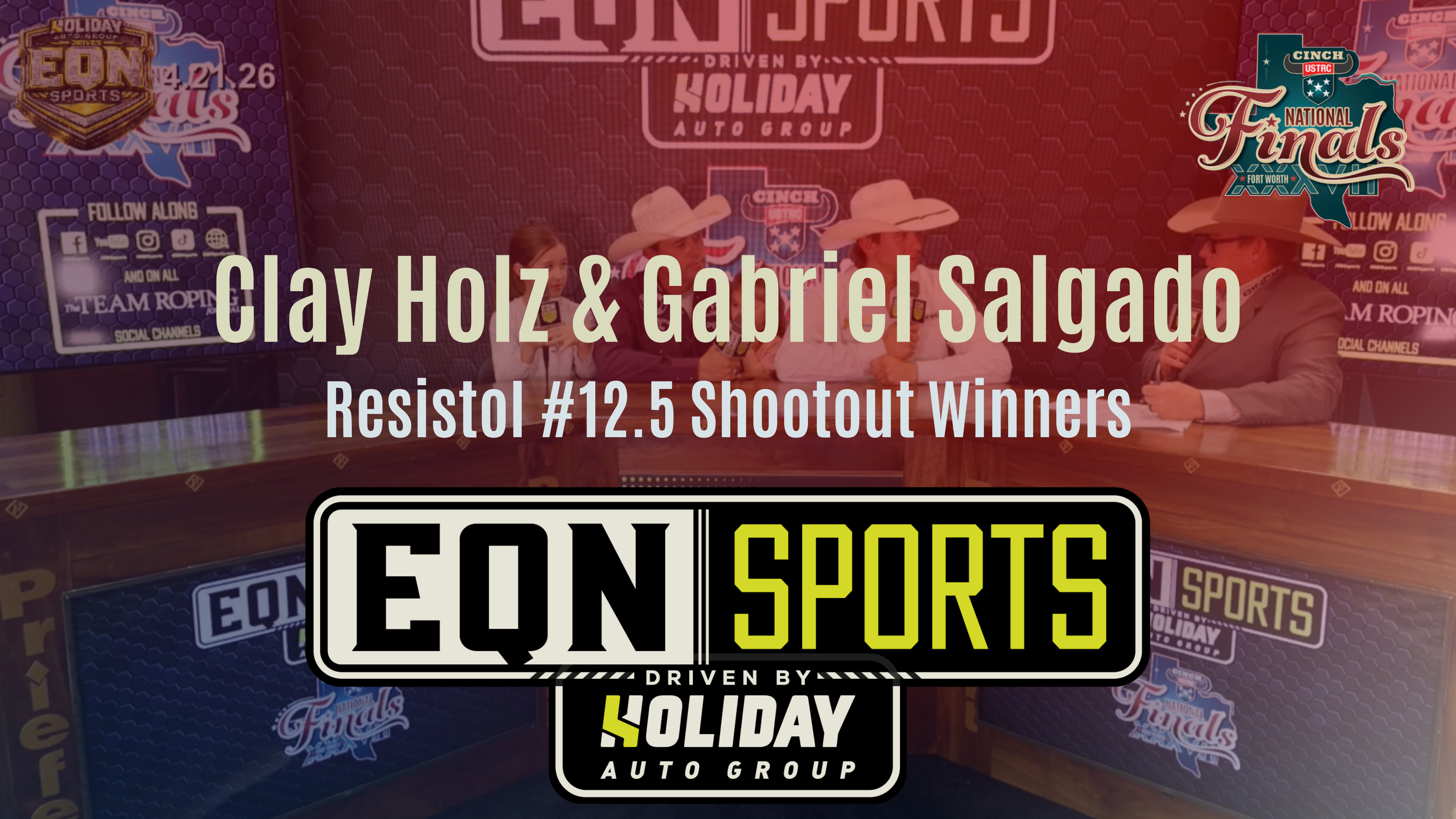 Clay Holz & Gabriel Salgado, 12.5 Shootout | USTRC NFTR | EQN Sports | 4/21/26