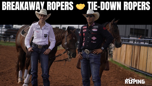 Breakaway Ropers + Tie-Down Ropers = Besties