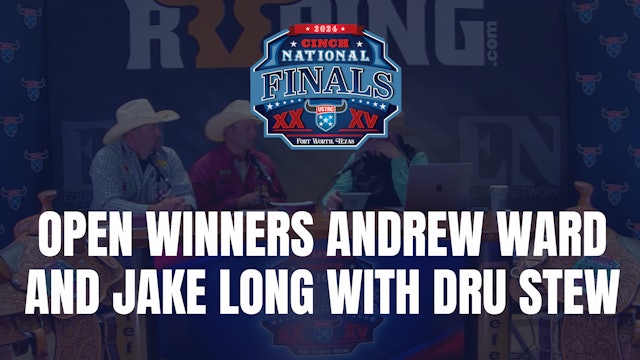 Open Winners Andrew Ward and Jake Long | USTRC Finals | April 21, 2024