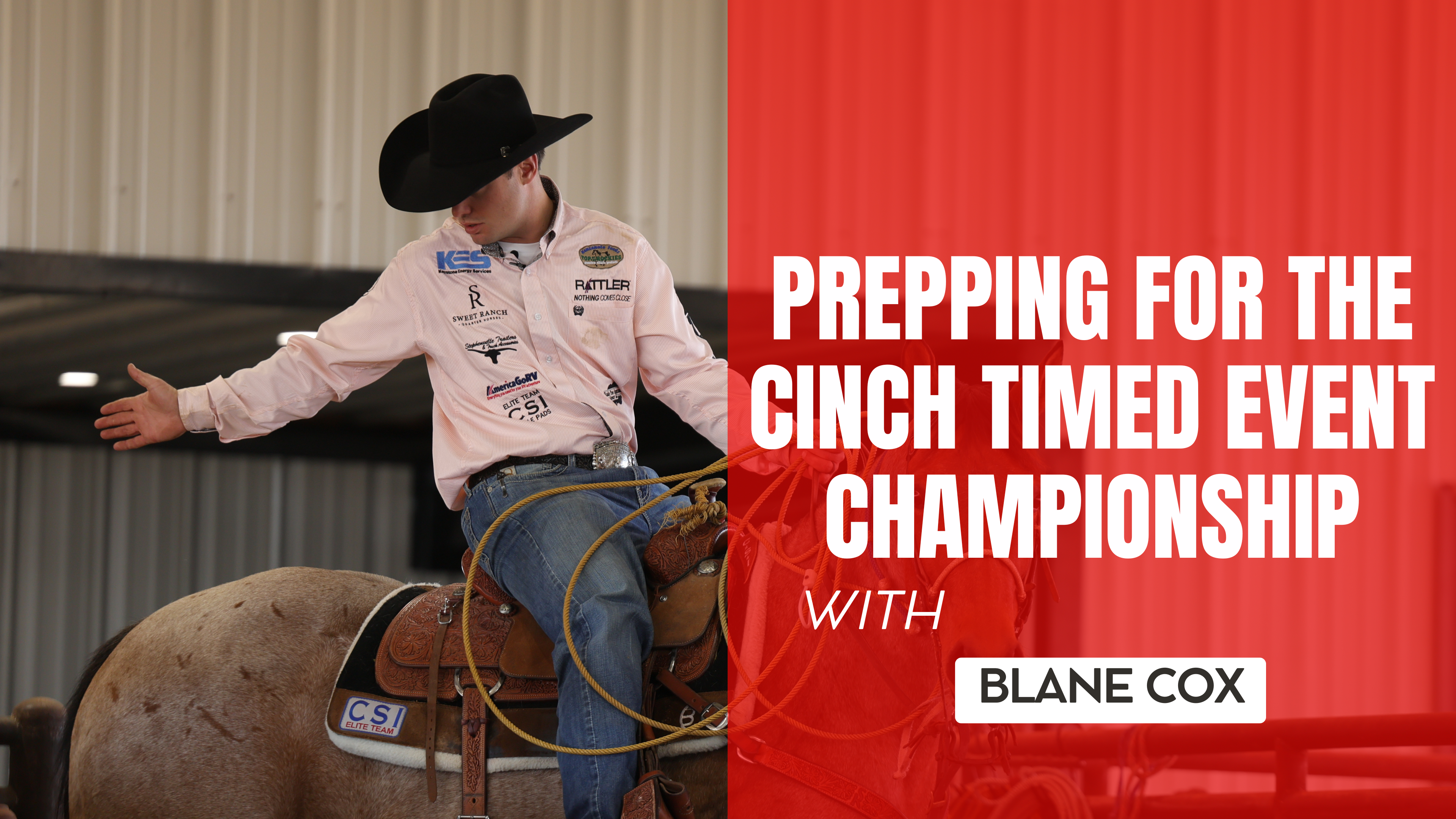 Practice Session Before the Cinch Timed Event Championship