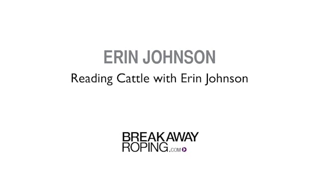 Reading Cattle with Erin Johnson