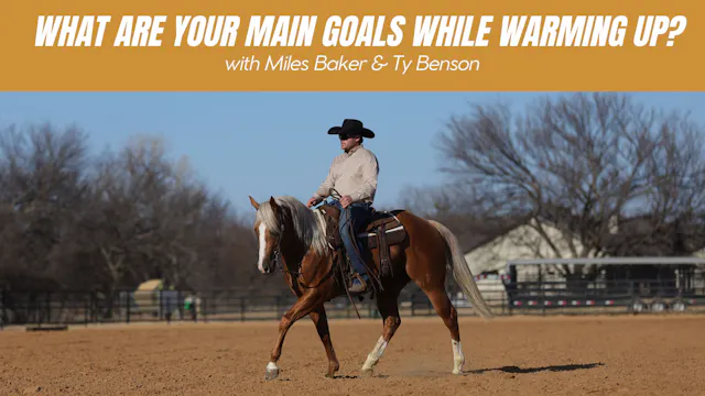 What Are Your Main Goals While Warmin...