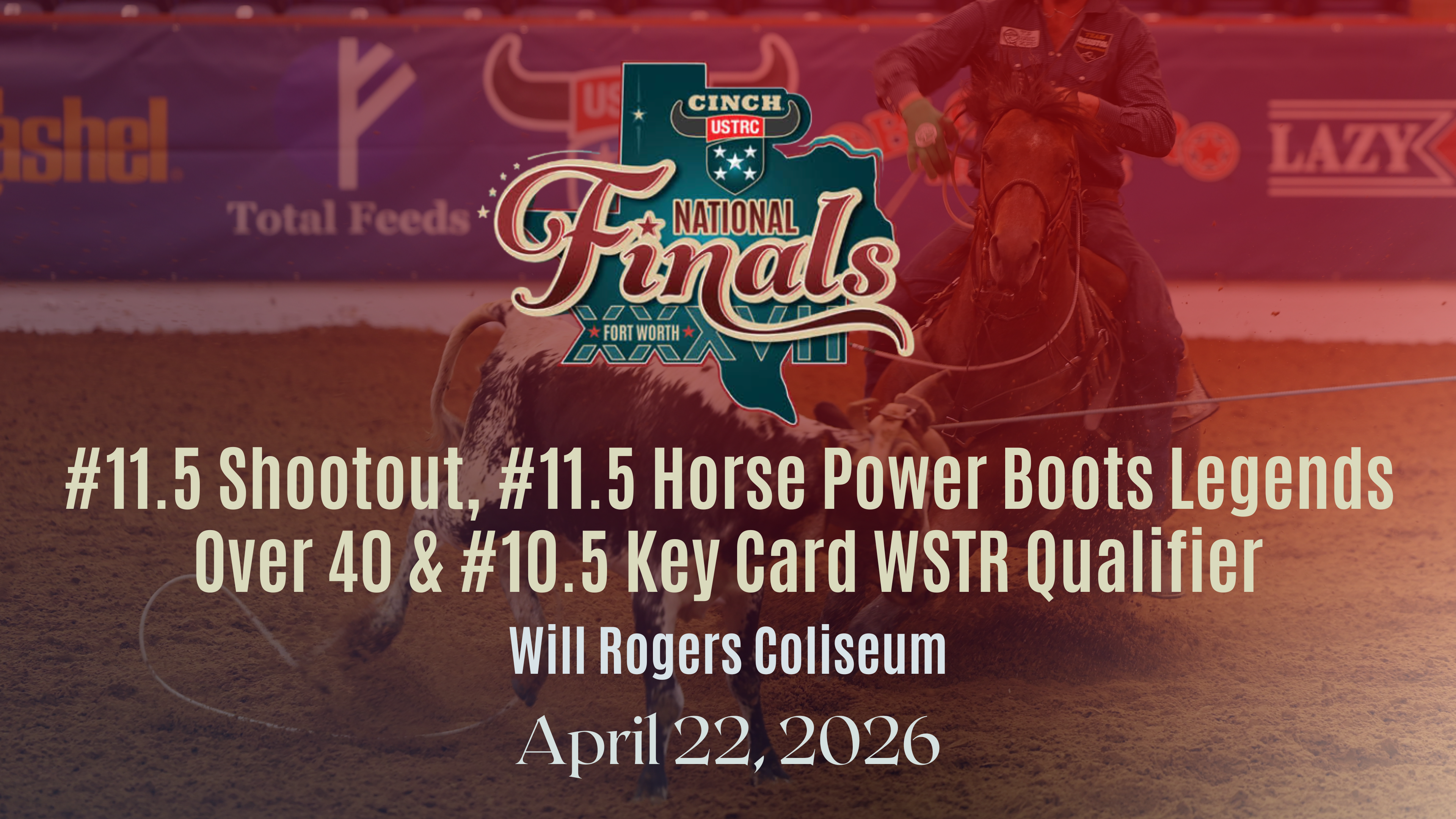 11.5, 11.5 Legends & 10.5 Key Card | USTRC Cinch NFTR | Will Rogers | 4/22/26