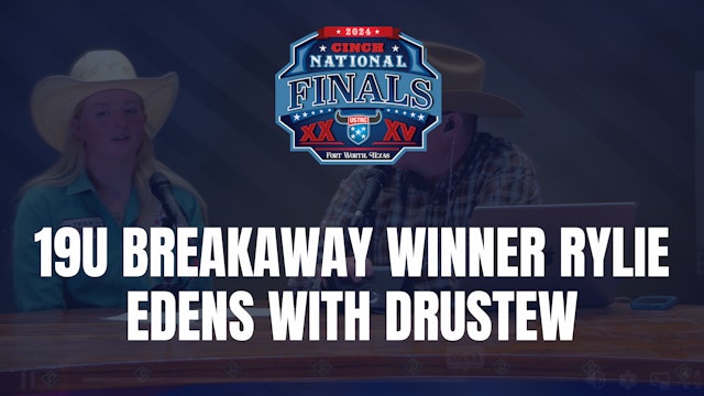 19U Breakaway Winner Rylie Edens | USTRC Finals | April 24, 2024