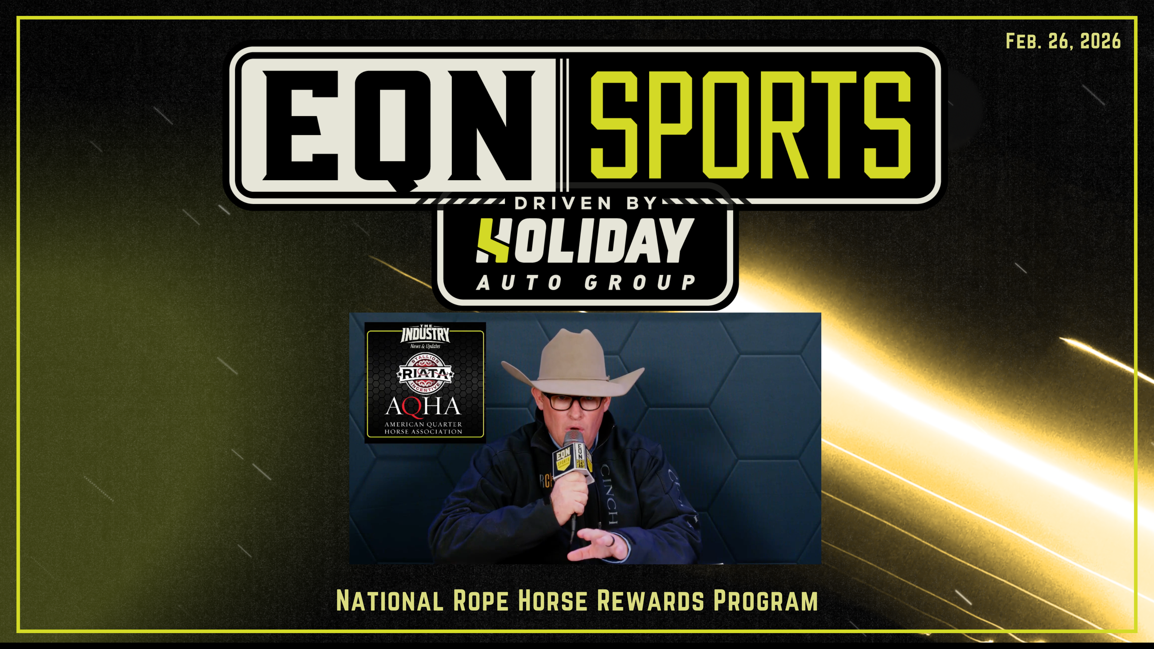 National Rope Horse Rewards Program | EQN Sports | February 26, 2026