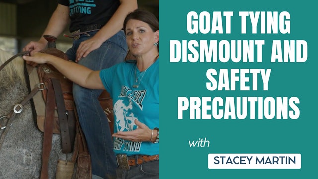 The Goat Tying Dismount and Safety Precautions