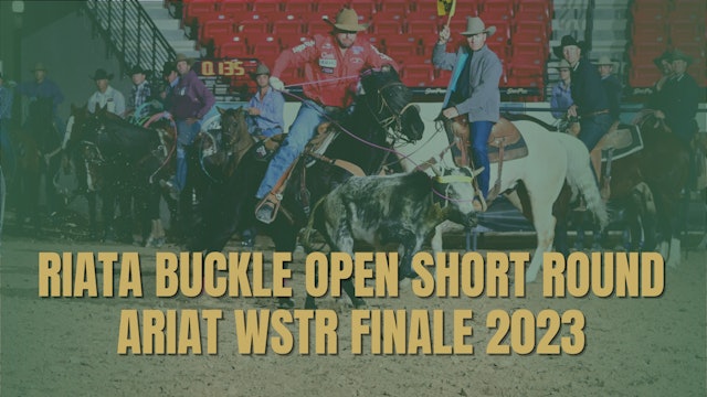 Riata Buckle Open Short Round | Ariat WSTR Finale 2023