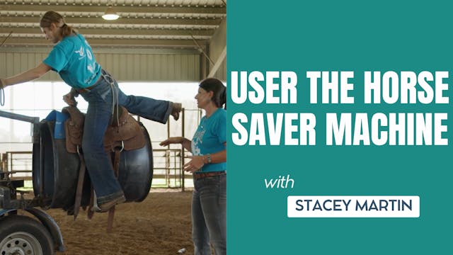 Using the Horse Saver Machine