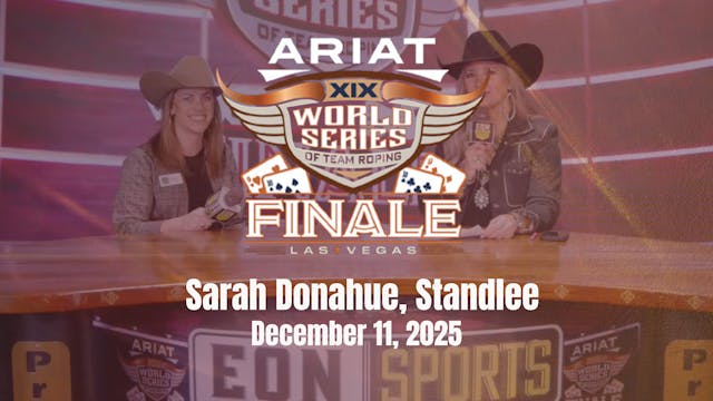 Sarah Donahue, Standlee | Ariat WSTR ...