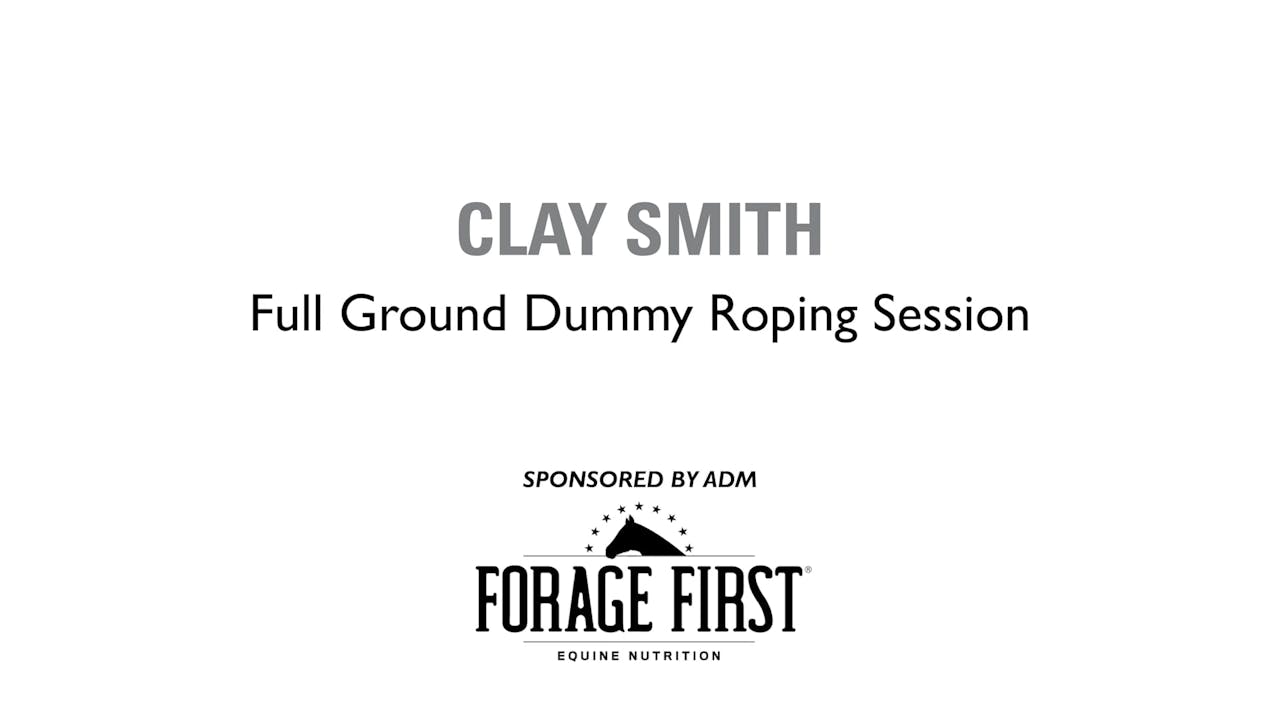 Full Ground Dummy Roping Session - Roping․com