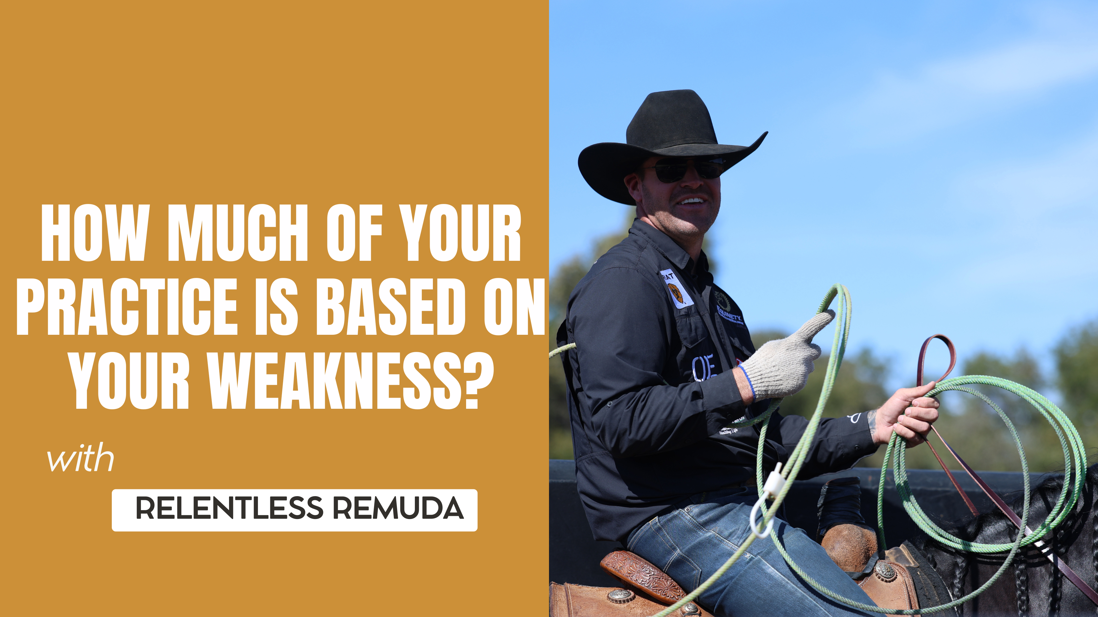 How Much of Your Practice is Based on Your Weakness?