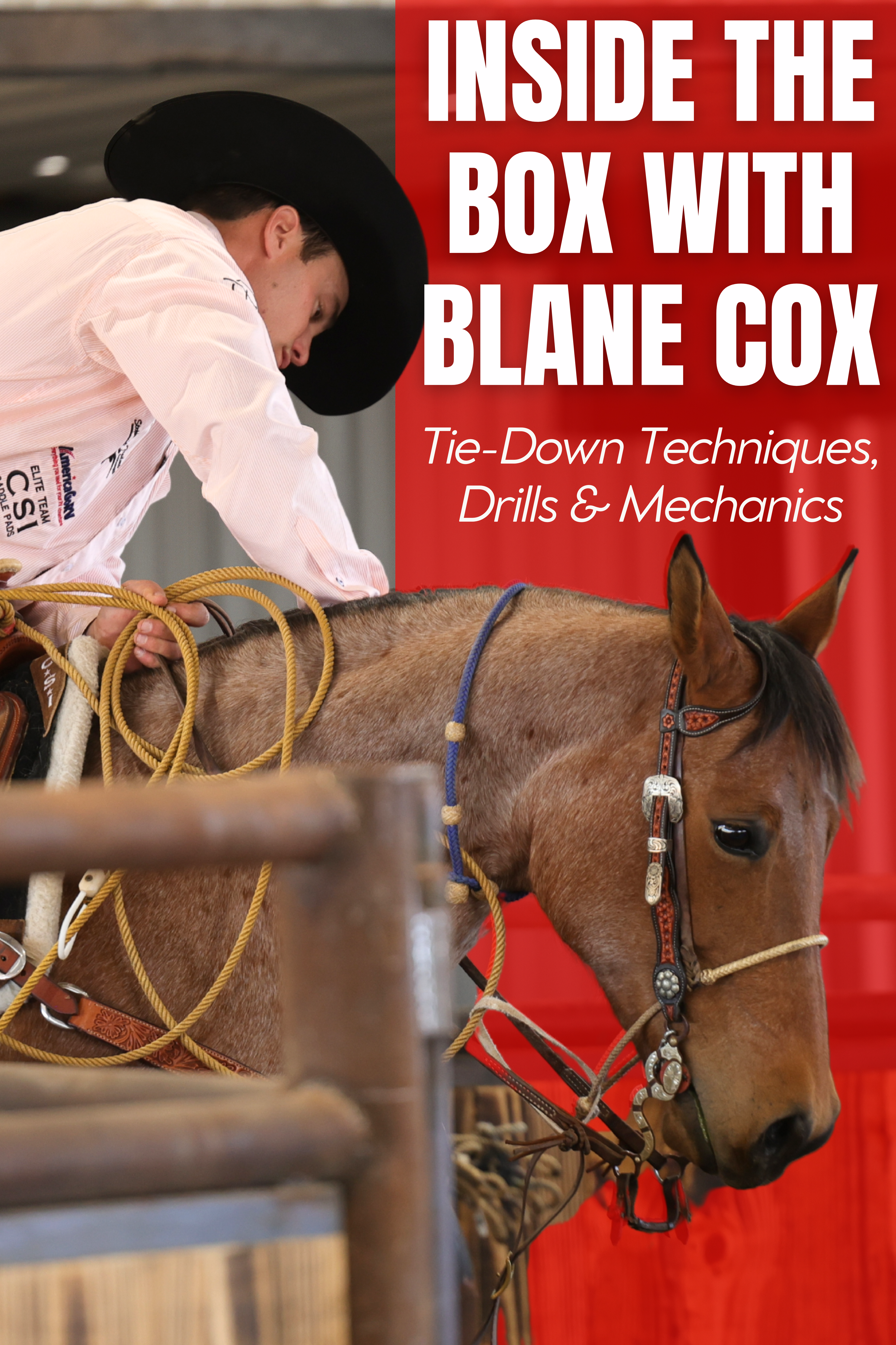 Inside the Box with Blane Cox: Tie-Down Techniques, Drills & Mechanics