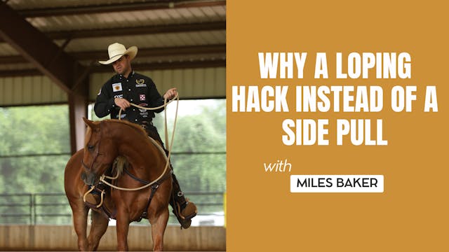 Why a Loping Hack Instead of a Side P...