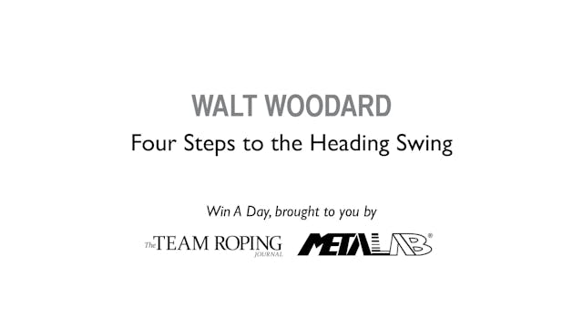 Four Steps to the Heading Swing