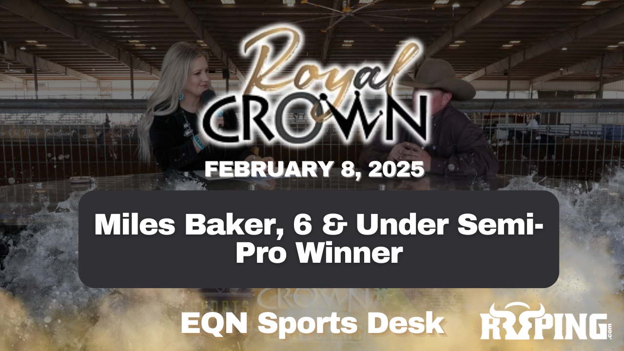 Miles Baker, 6 & Under Semi-Pro Winner | Royal Crown Futurity | 2/9/25