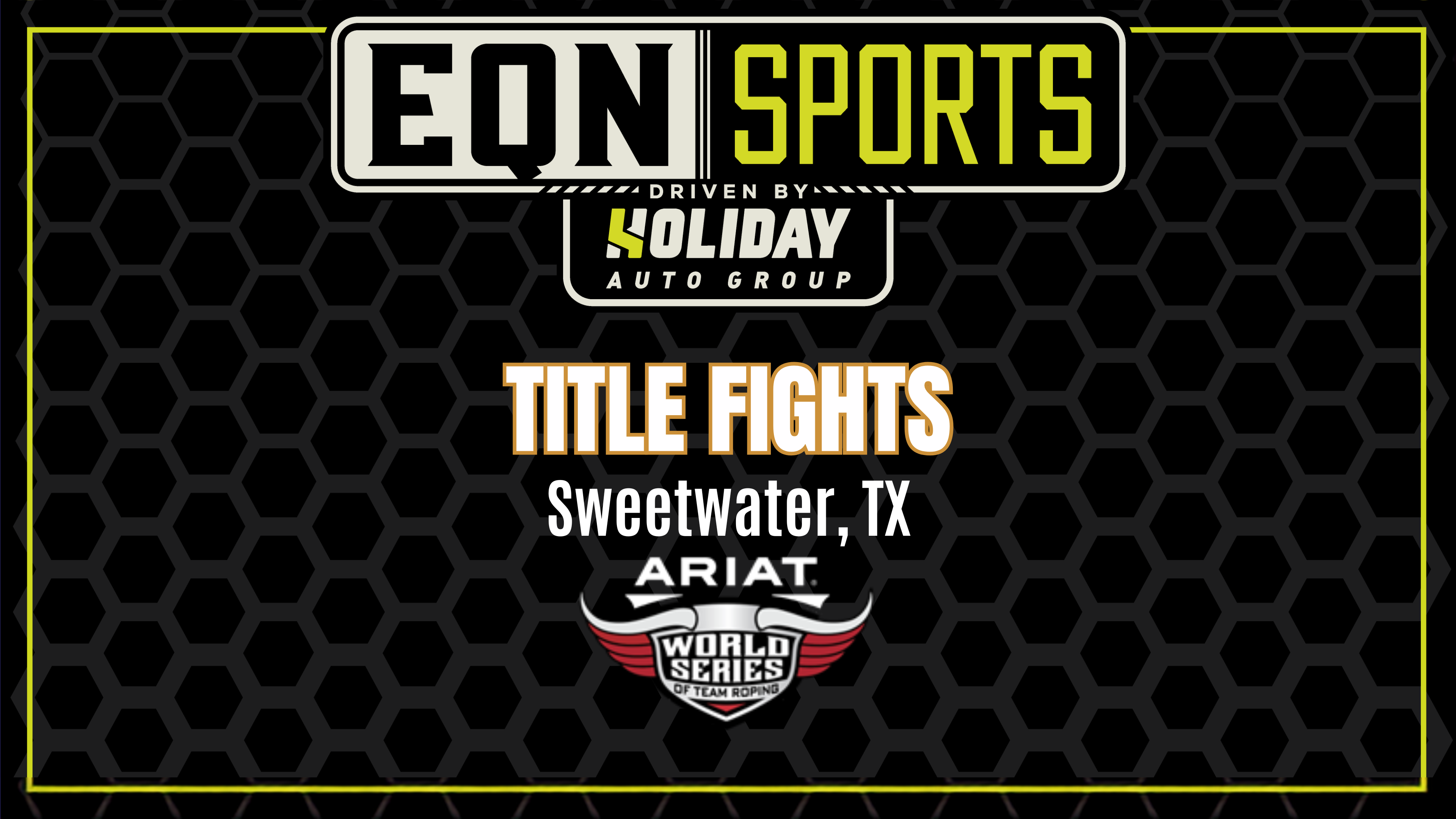 Ariat WSTR's Title Fights EQN Sports Desk Interviews