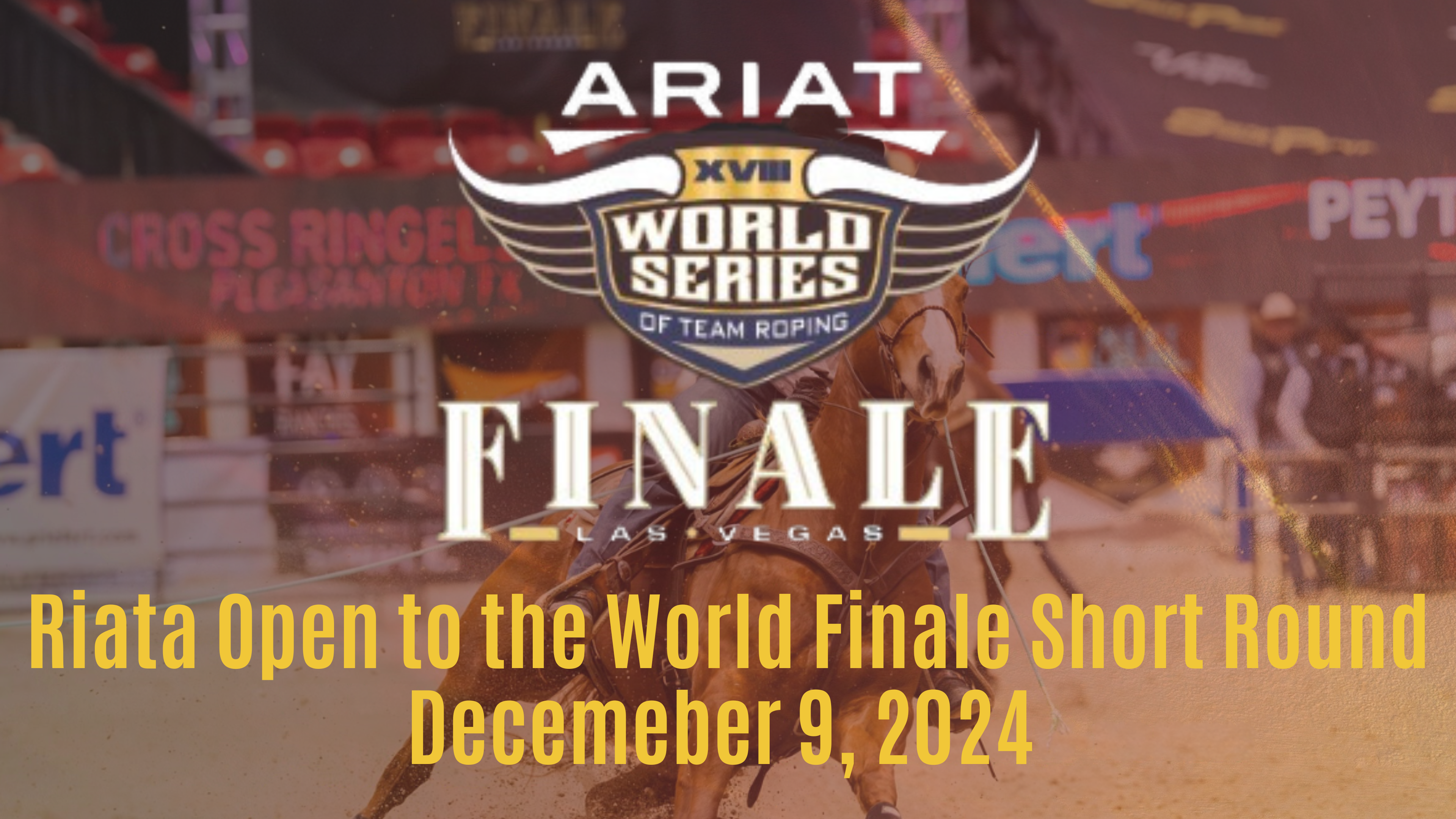 Riata Open to the World Finale Short Round | Ariat WSTR | December 8, 2024