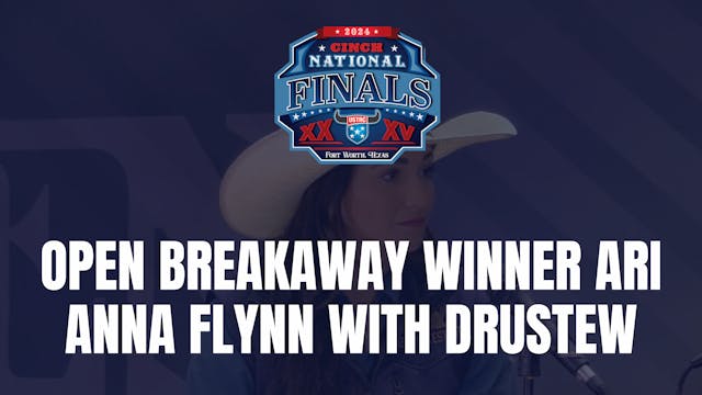 Open Breakaway Winner Ari Anna Flynn ...