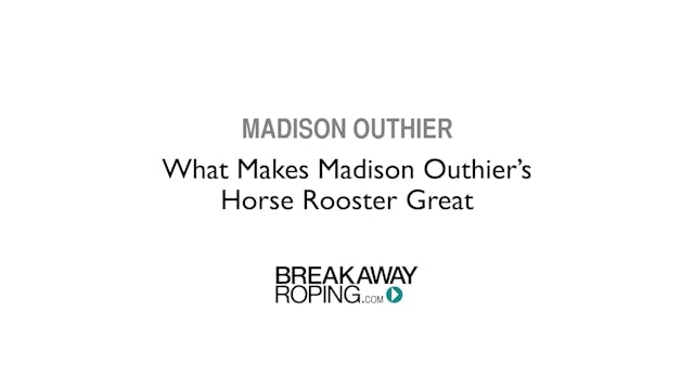 What Makes Madison Outhier's Horse Ro...