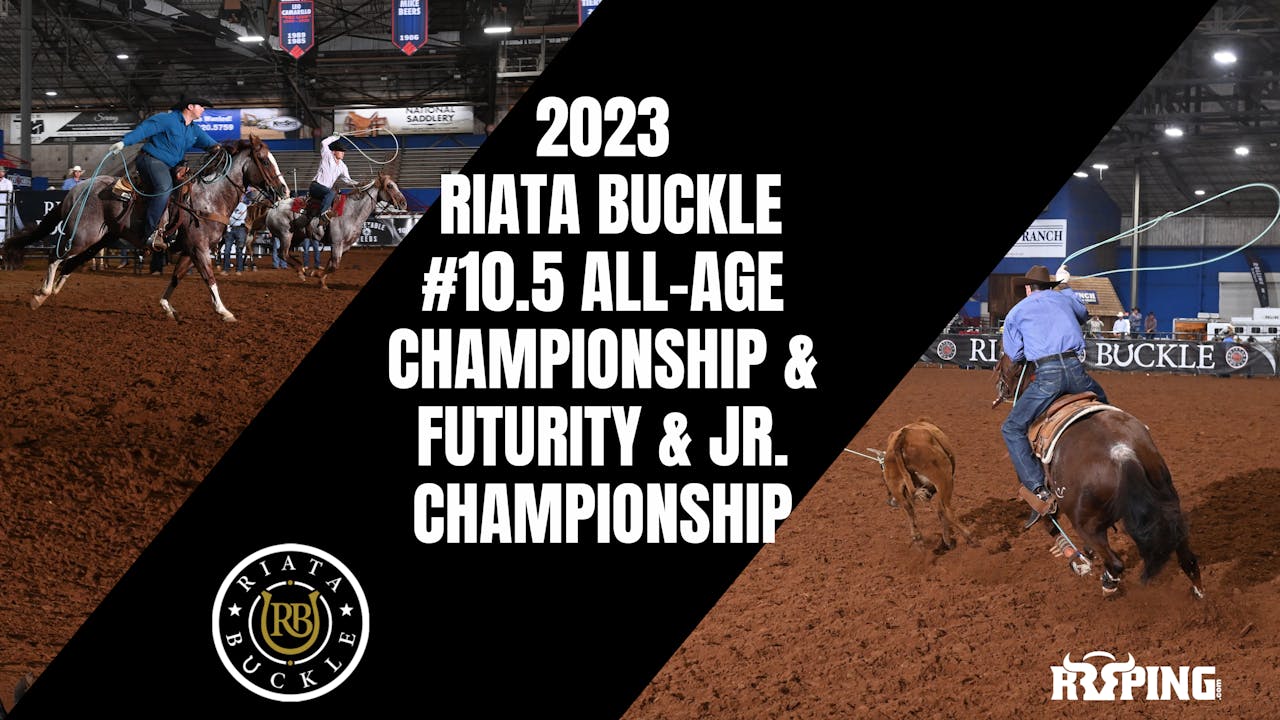 10 5 All Age And Jr Futurity Championship Riata Buckle November 4