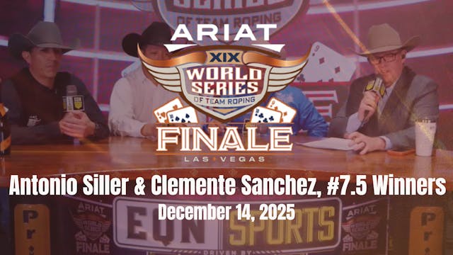 Antonio Siller & Clemente Sanchez, #7...