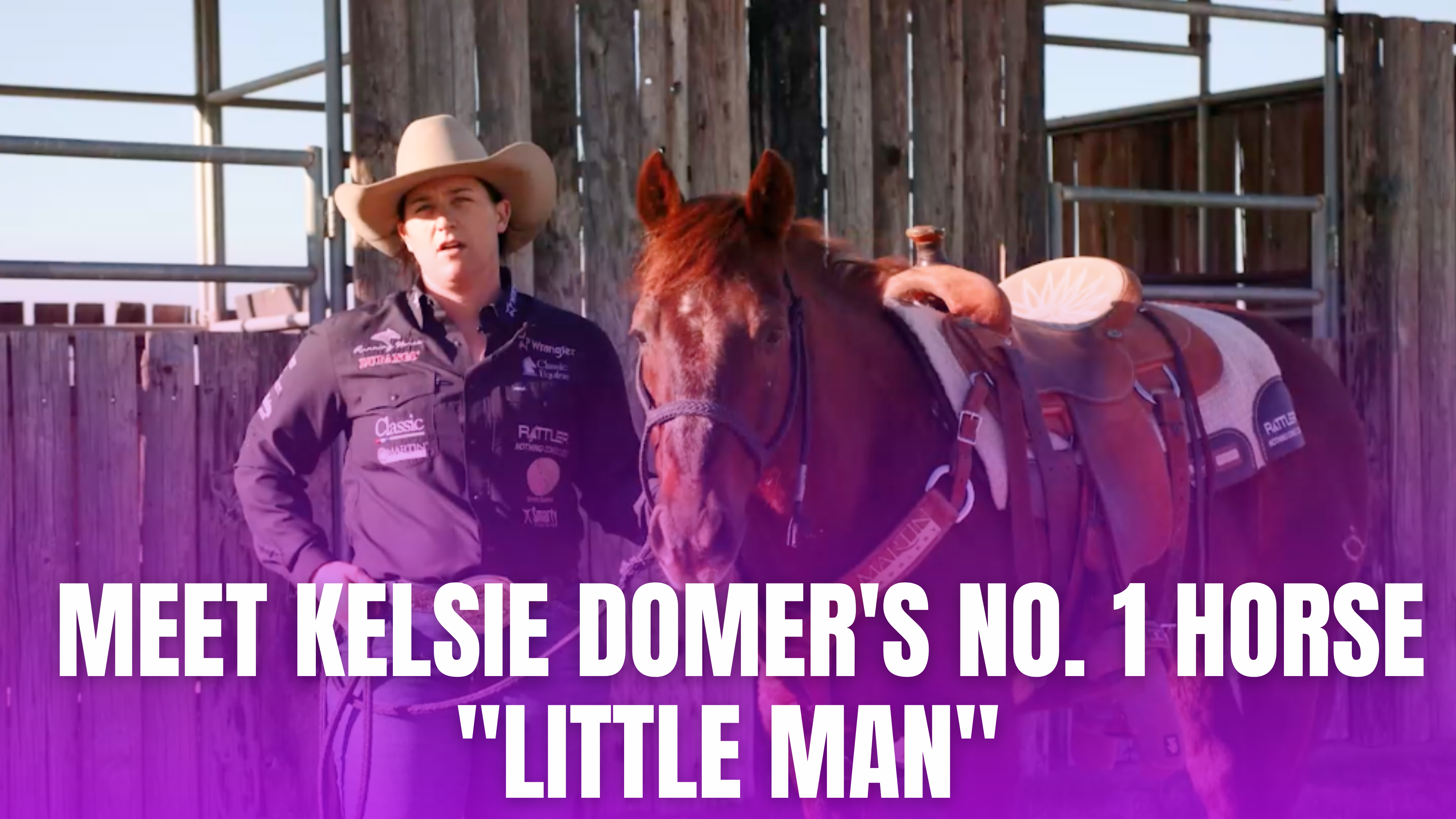 Meet Kelsie Domer's No. 1 Horse "Little Man"