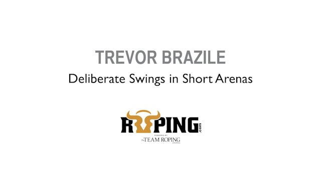 Deliberate Swings in Short Arenas