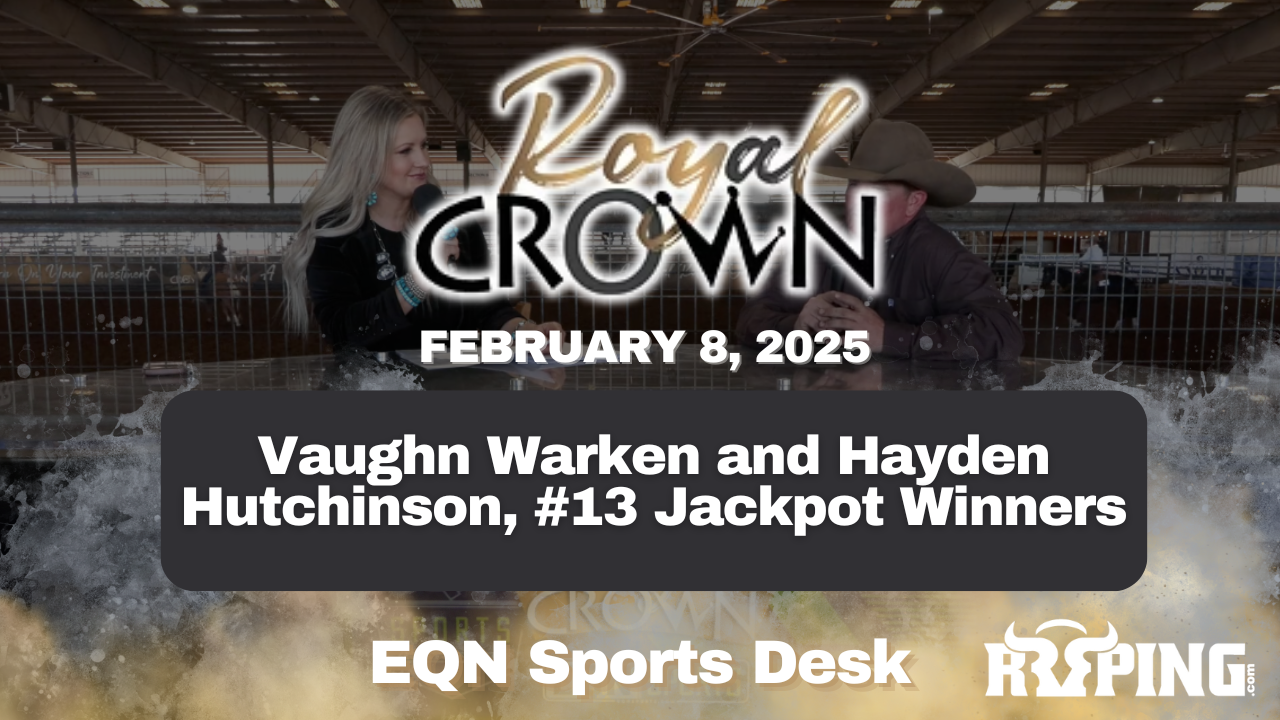 Vaughn Warken and Hayden Hutchinson, #13 Jckpt Winners | Royal Crown | 2/9/25
