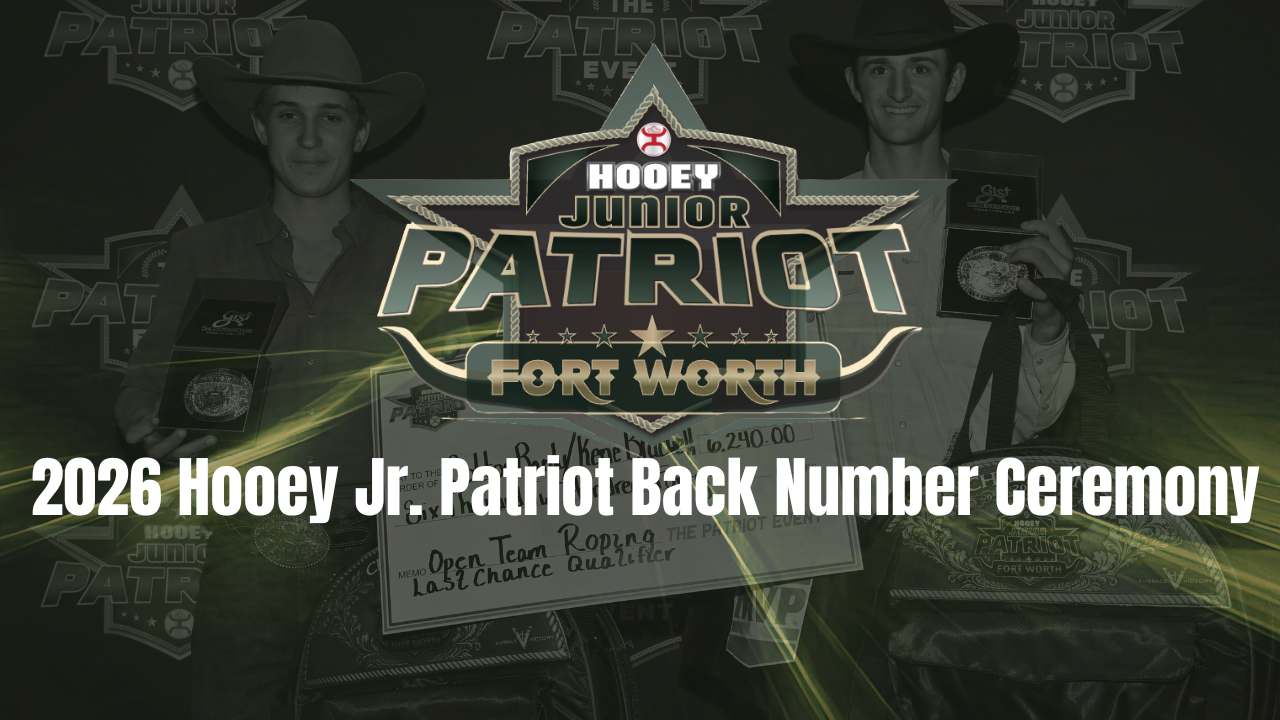 Back Number Ceremony | The Patriot Event | March 14 & 15, 2026