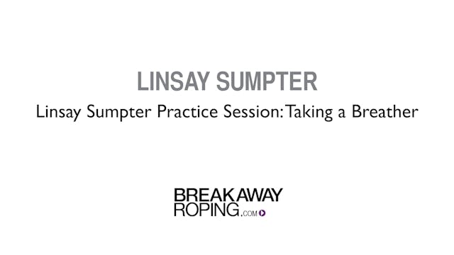 Linsay Sumpter Practice Session: Taki...