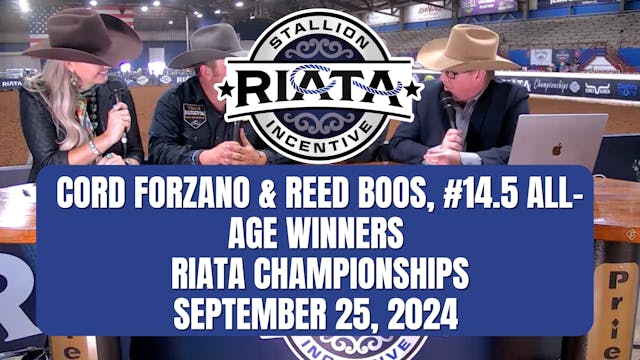 Cord Forzano & Reed Boos, #14.5 All-A...