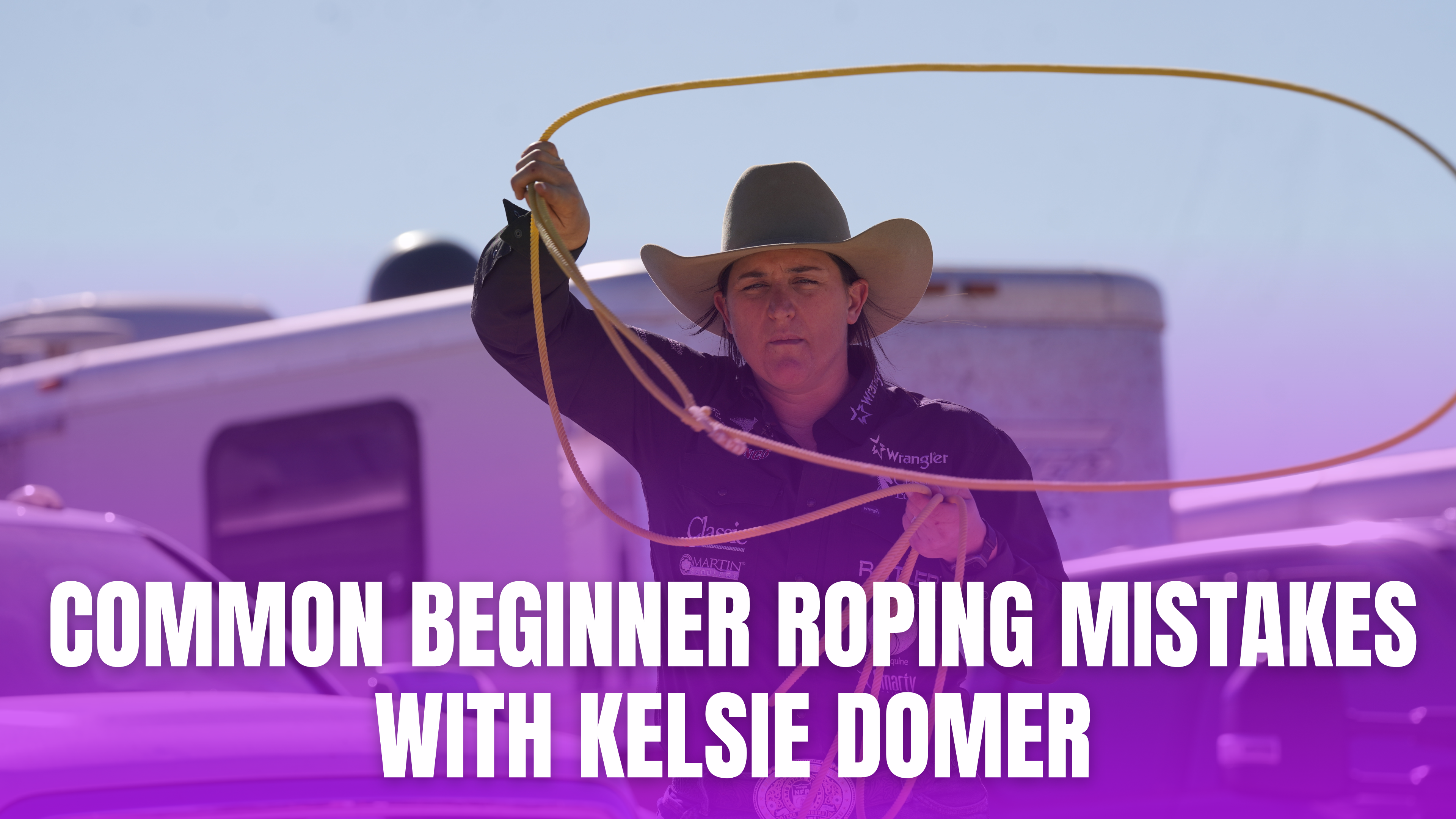 Common Beginner Roping Mistakes with Kelsie Domer