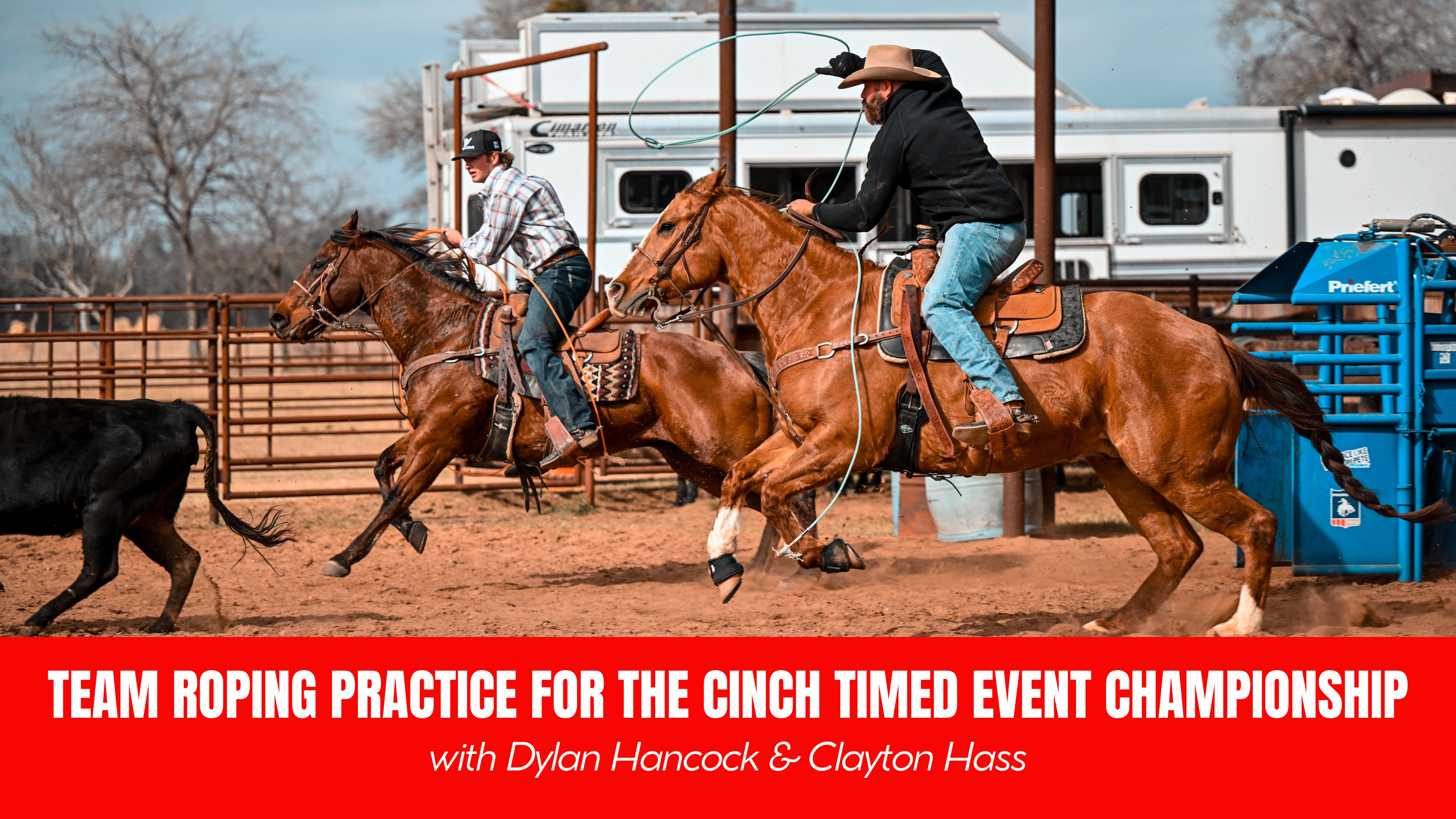 Inside Team Roping Prep for the Cinch Timed Event Championship