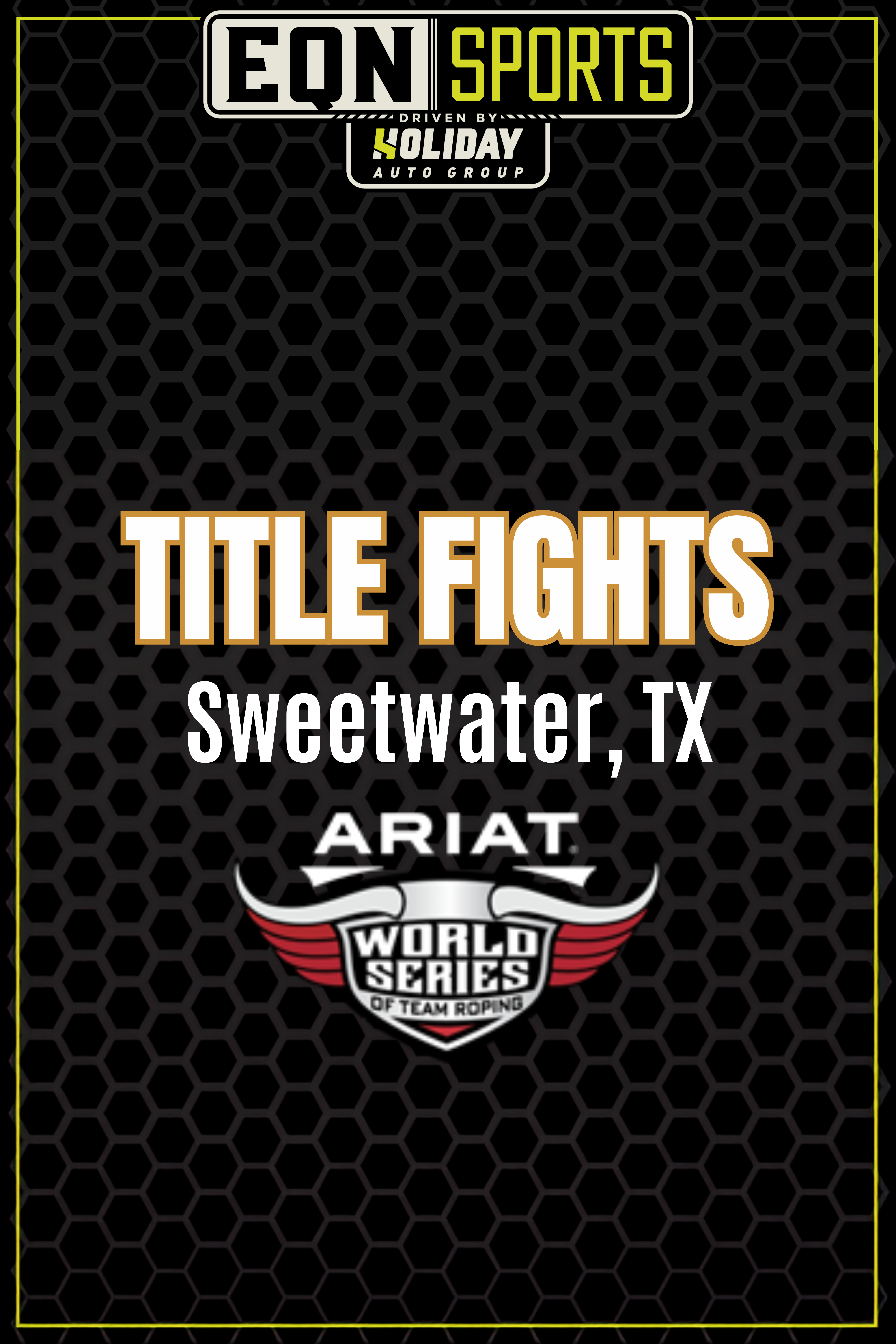 Ariat WSTR's Title Fights EQN Sports Desk Interviews