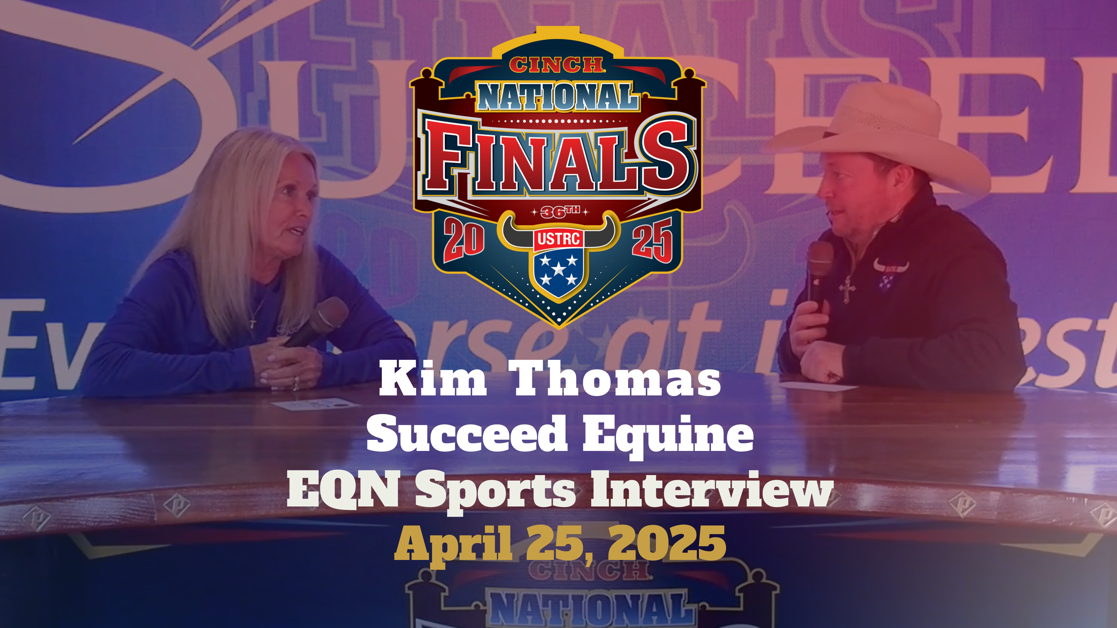 Kim Thomas, Succeed Equine | Cinch USTRC National Finals | 4/25/25