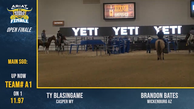 Ariat World Series of Team Roping Finale 2021 Gold Buckle Beer Open - Round 2
