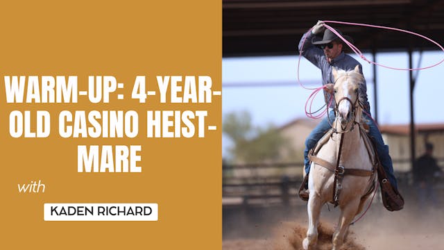 Warm-Up: 4-Year-Old Casino Heist-Mare