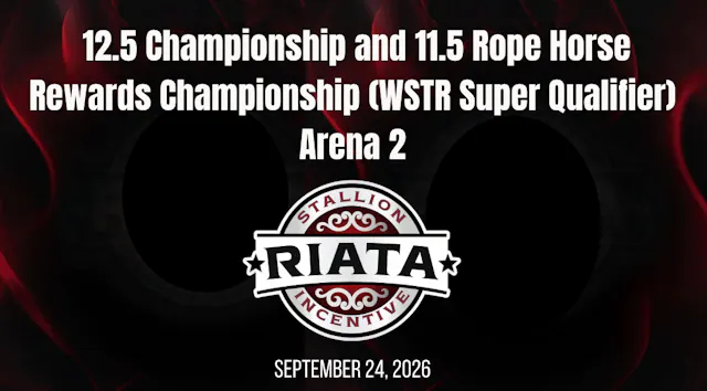 #12.5 Champ. & #11.5 RHR Champ.| Riat...
