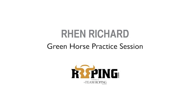 Rhen Richard | Green Head Horse Pract...