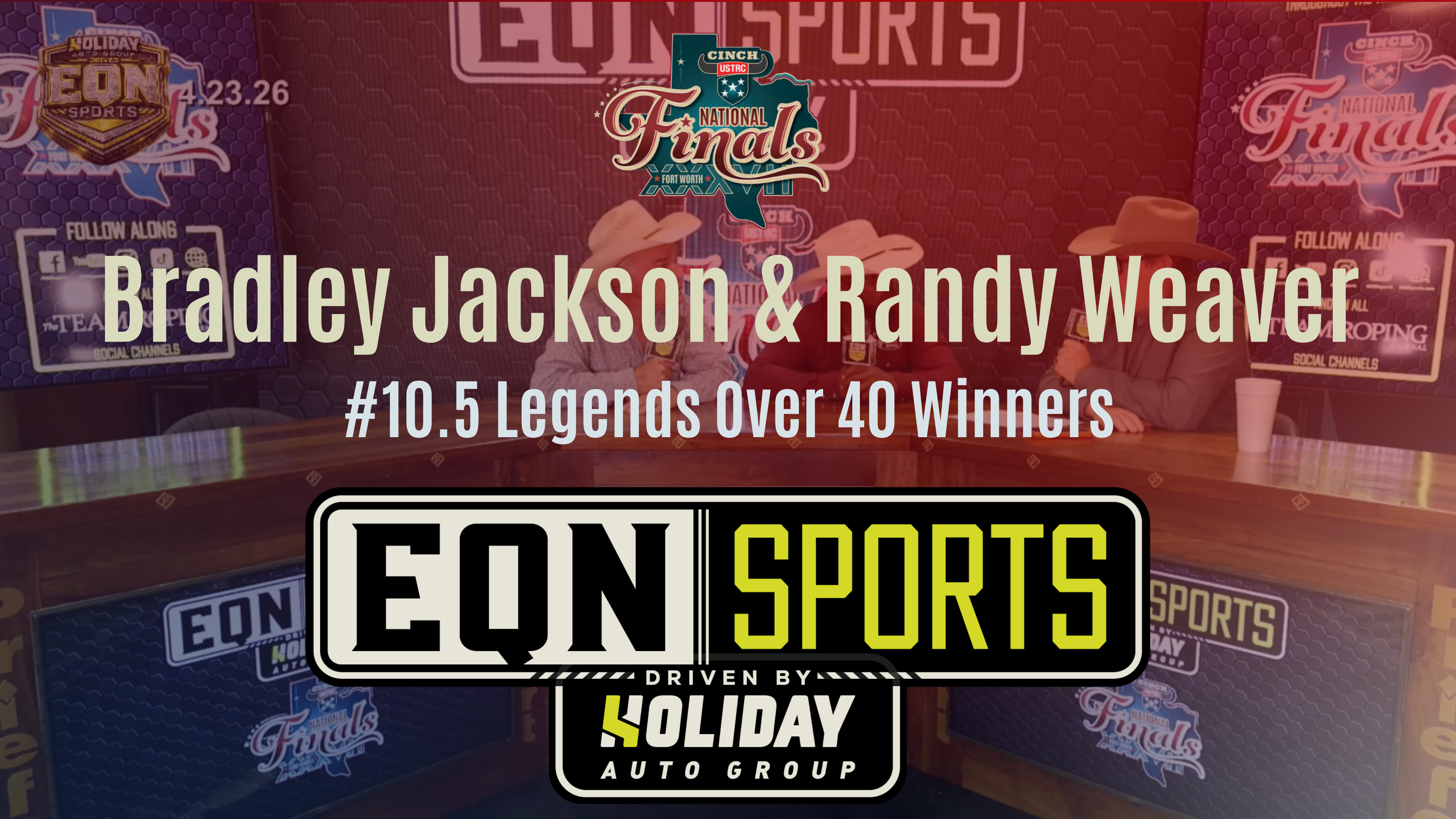 Bradley Jackson & Randy Weaver, 10.5 Legend Winners | USTRC Finals | EQN Sports
