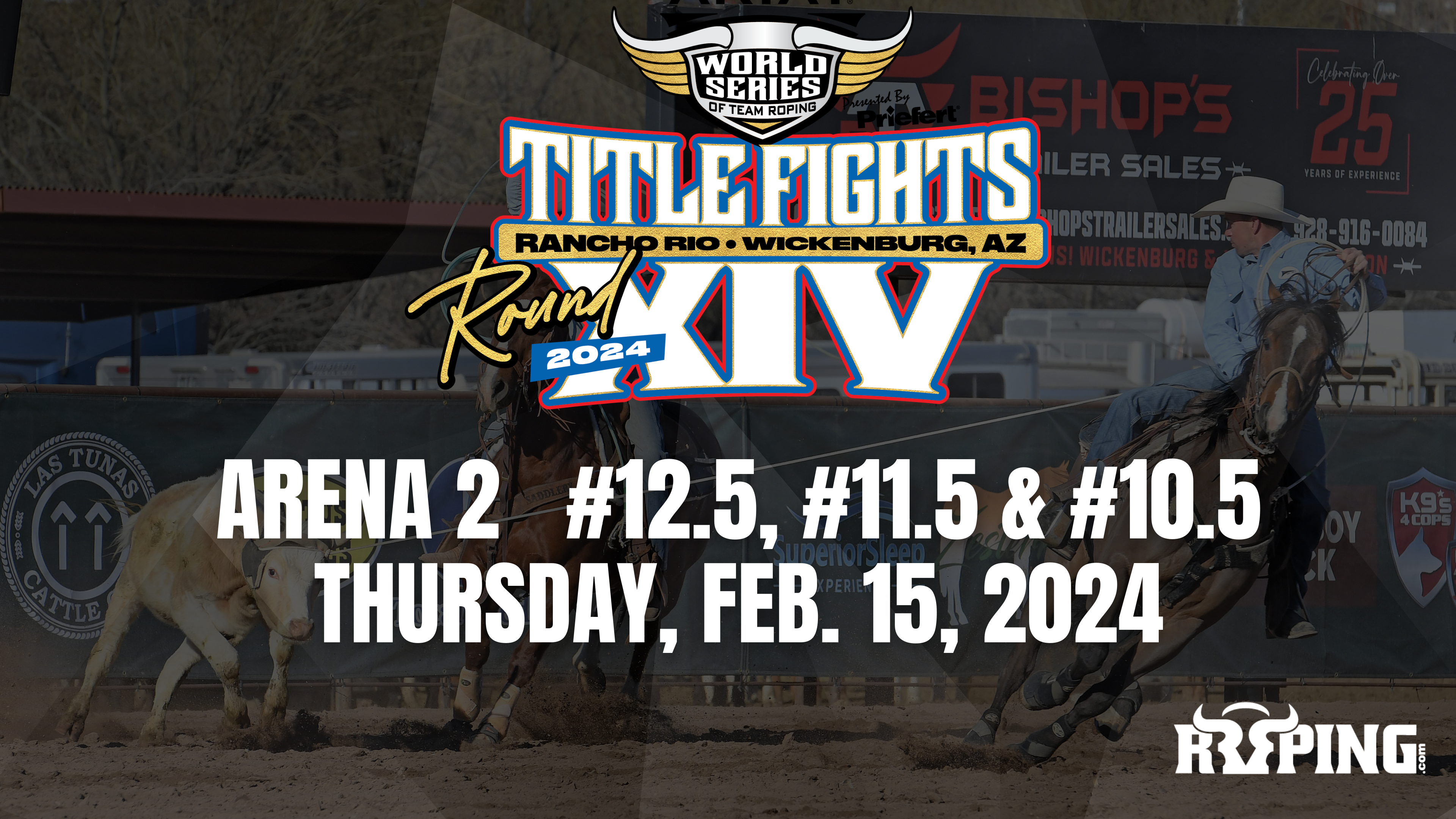 Arena 2 | #12.5, #11.5, #10.5 | WSTR Title Fights | Thursday, Feb. 15, 2024