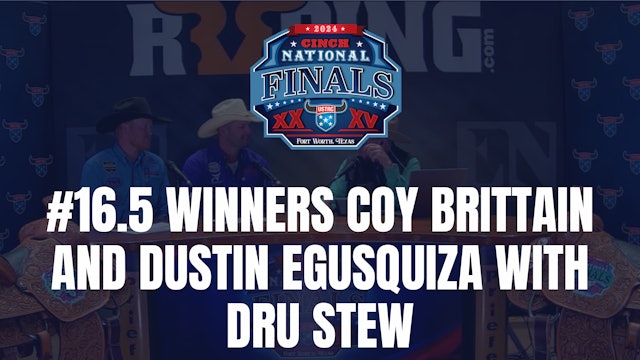 #16.5 Winners Coy Brittain and Dustin Egusquiza | USTRC Finals | April 21, 2024