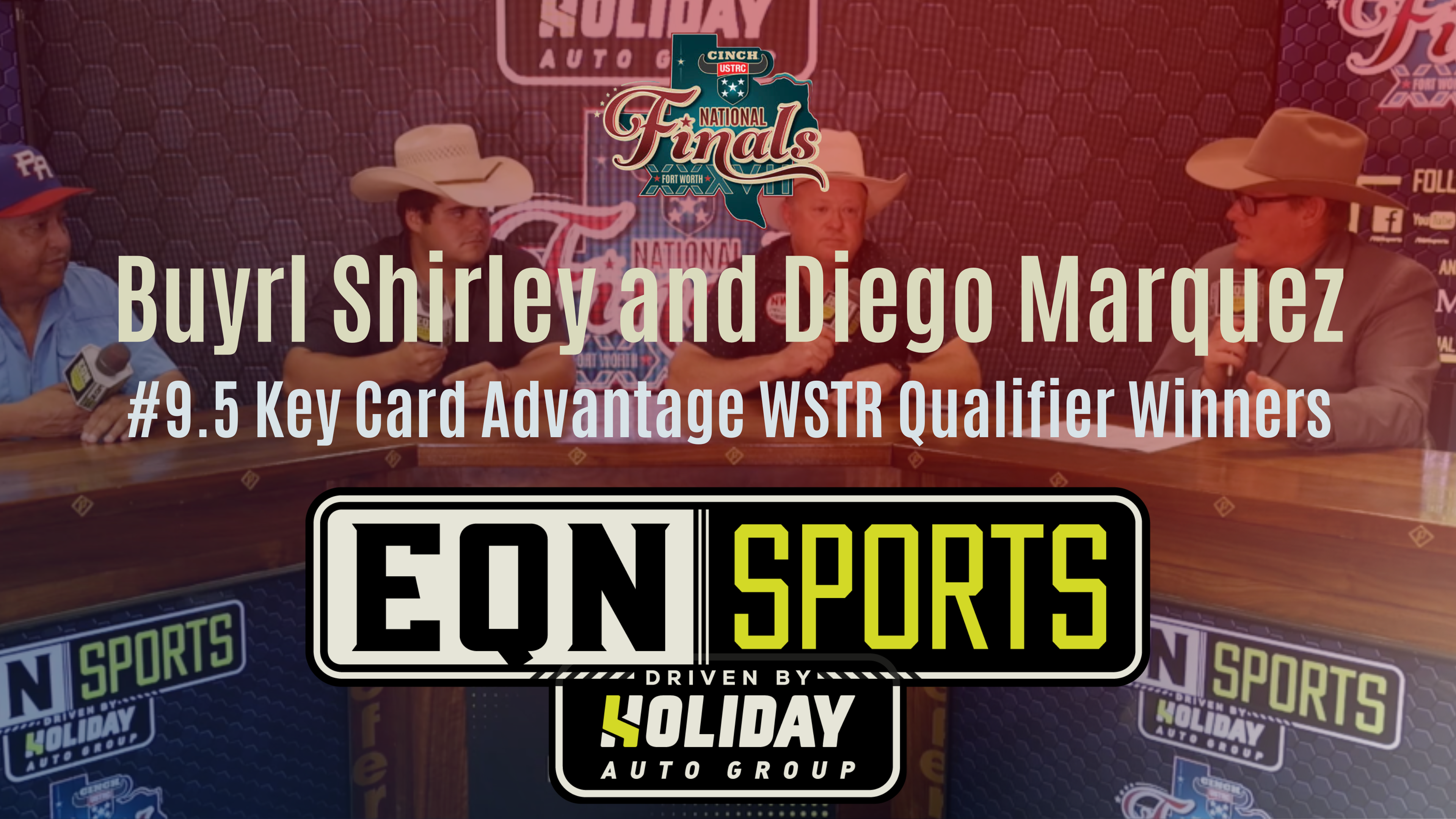 Buyrl Shirley and Diego Marquez, 9.5 Key Card Winners | EQN Sports Desk